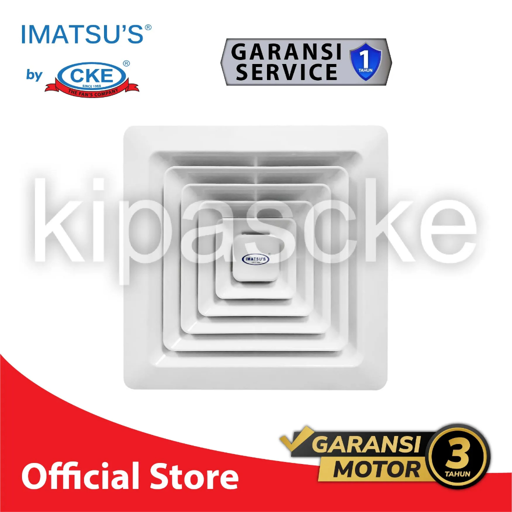CEILING DUCT IMATSU CD-BPT10-15C-BB-ST 10INCH 220V EKSOS PLAFON