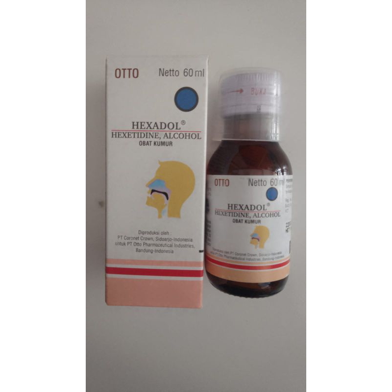 Hexadol Obat Kumur 60 ml