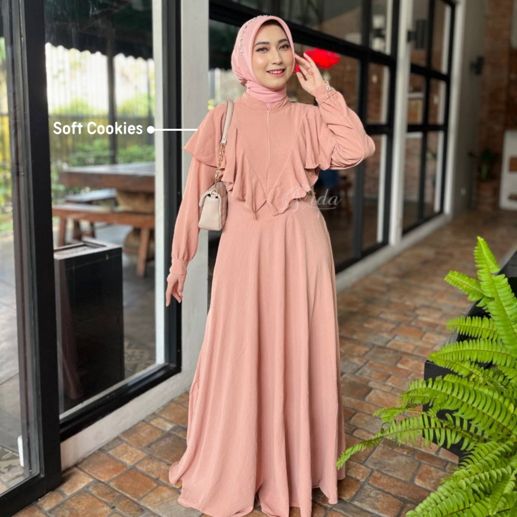 Lilian Dress Crinkle Airflow Premium by Aida