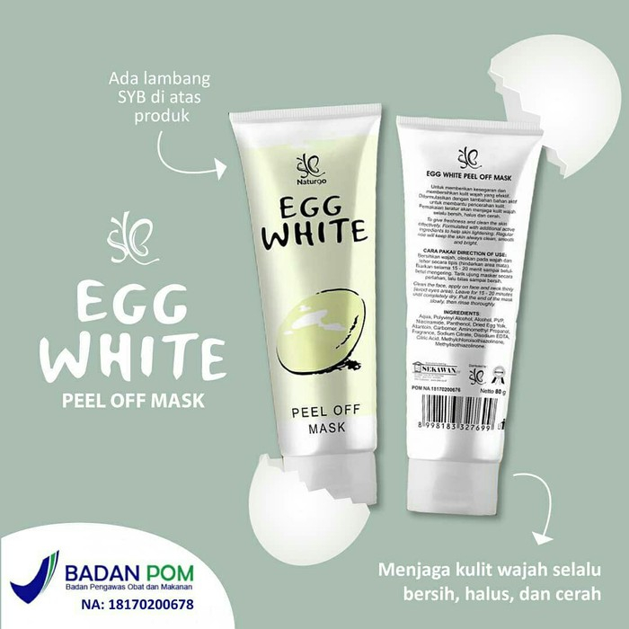 SB-  SYB Natur90 Egg White MASK 80ML PROMO COD