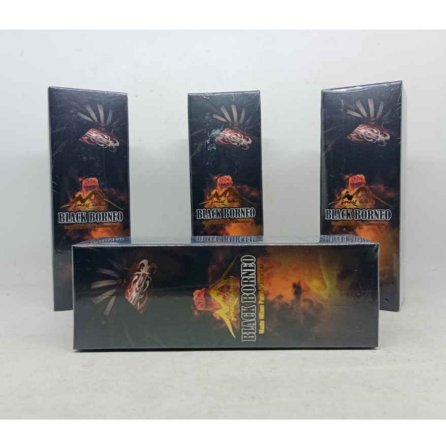 MADU BLACK BORNEO MJA / MADU EXTRA MJA | madu hitam pahit Kalimantan 1 botol isi @120 ml original un