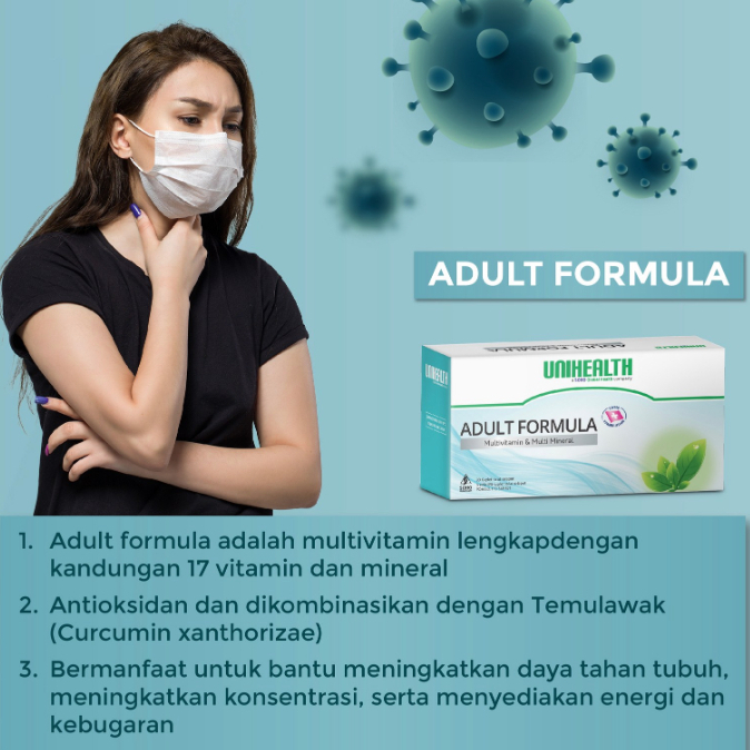 Multivitamin dan Mineral Dewasa BPOM Suplemen Multivitamin Dewasa Suplemen Multivitamin Mineral