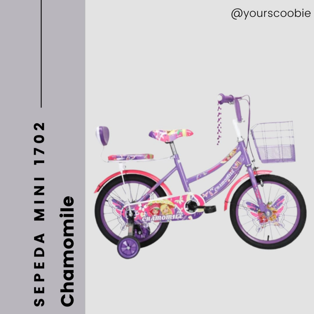 Sepeda Mini Chamomile / Sepeda MIni Anak/ Sepeda Anak Perempuan 1702