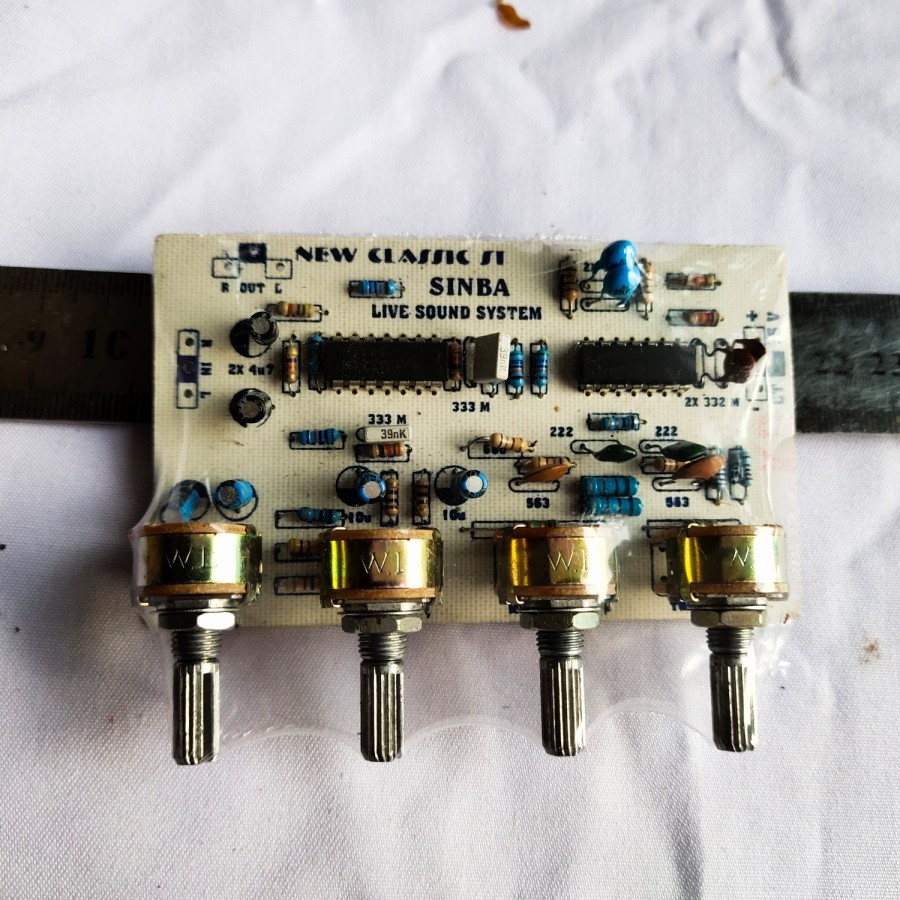 tc tone control stereo musical TL074