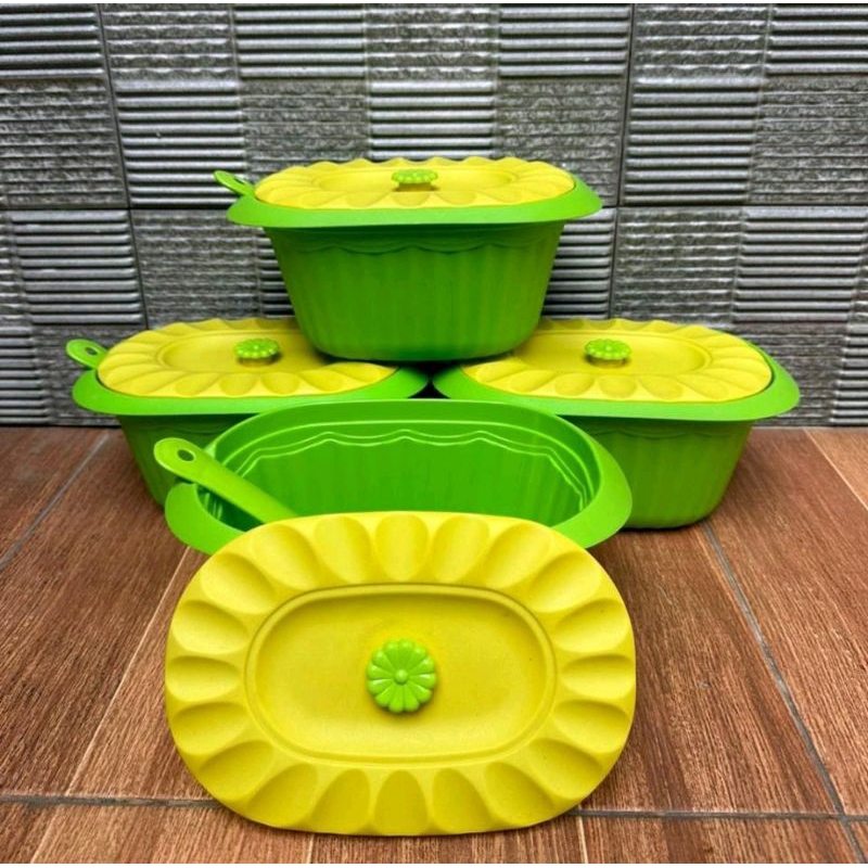 ( keluargastore ) SET BASI 4 PCS PRASMANAN WARNA + 4 PCS IRUS SAYUR BAHAN PLASTIK