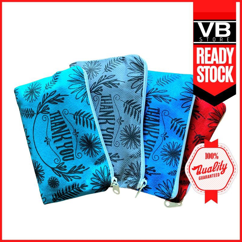 Ready Siap Kirim Dompet Aisy Souvenir Wedding Aesthetic Motif Floral Free Packing Plastik Termurah J