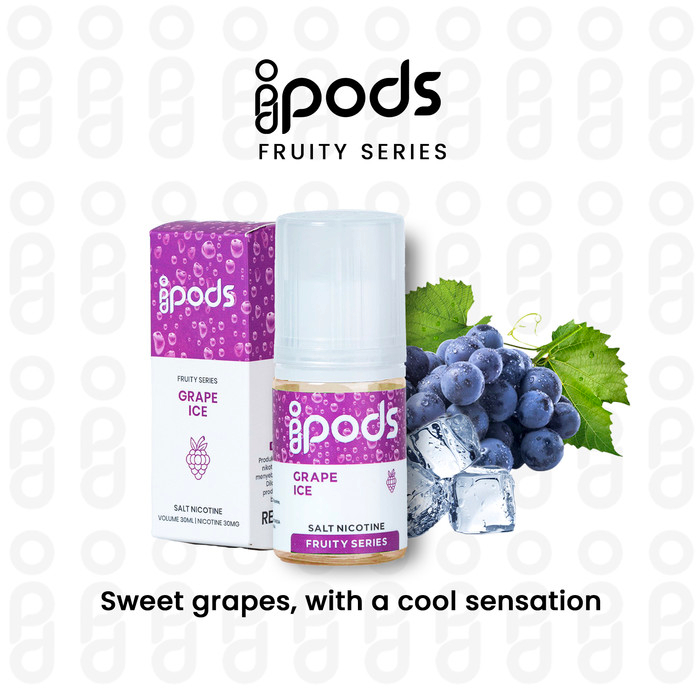 LIQUID 30ML IPODS GRAPE ICE 30MG / IDPODS