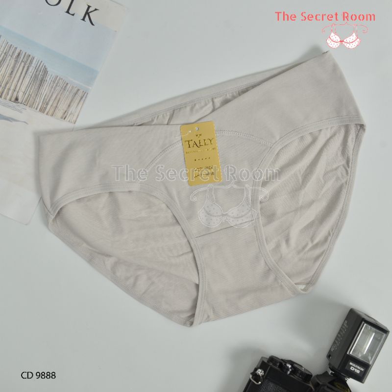 TALLY CD CELANA DALAM HAMIL HIPSTER TALLY 9888 I FREE SIZE I BAHAN KATUN HALUS