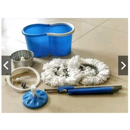 Alat Pel Lantai / Pel / Kain Pel Modern Spin Mop Kogawa Plastik 8805
