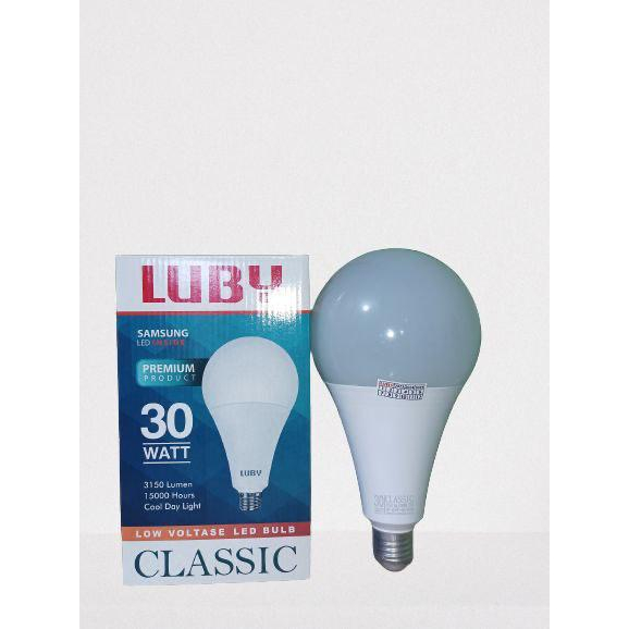 Lampu LED LUBY Classic Cahaya Putih  30w, 40w, 50w