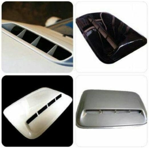 [X369] Air Flow Fortuner Kap Mesin Air Scoop Universal Mobil Kijang Triton Avanza Innova Brv Agya Xenia Hilux Pajero Xpander Calya XL7