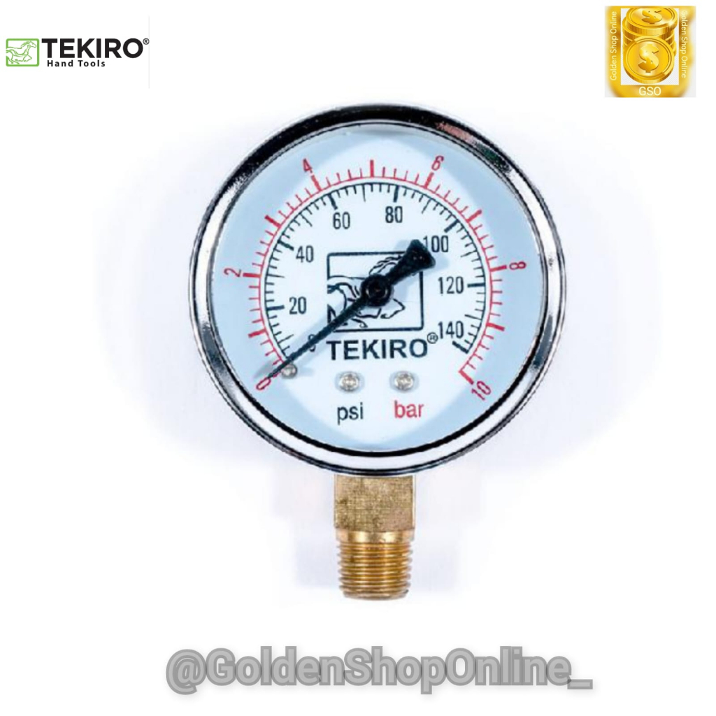 Alat Ukur Tekanan Angin Kompresor - Pressure Gauge Tekiro