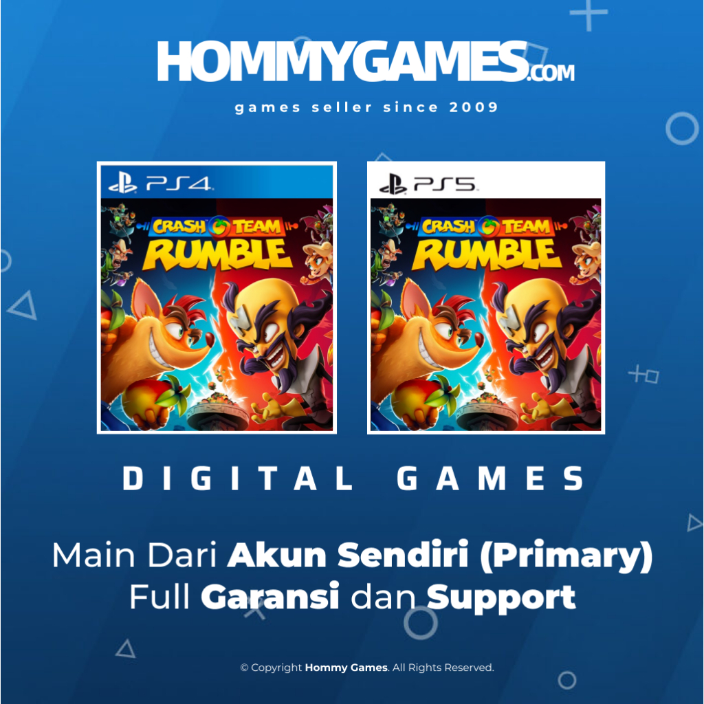 Crash Team Rumble PS4 &amp; PS5 Digital Games