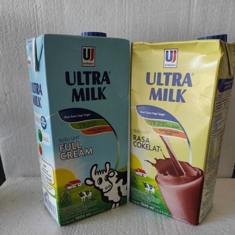 

Ultra Susu UhT 1 Liter Putih / Coklat
