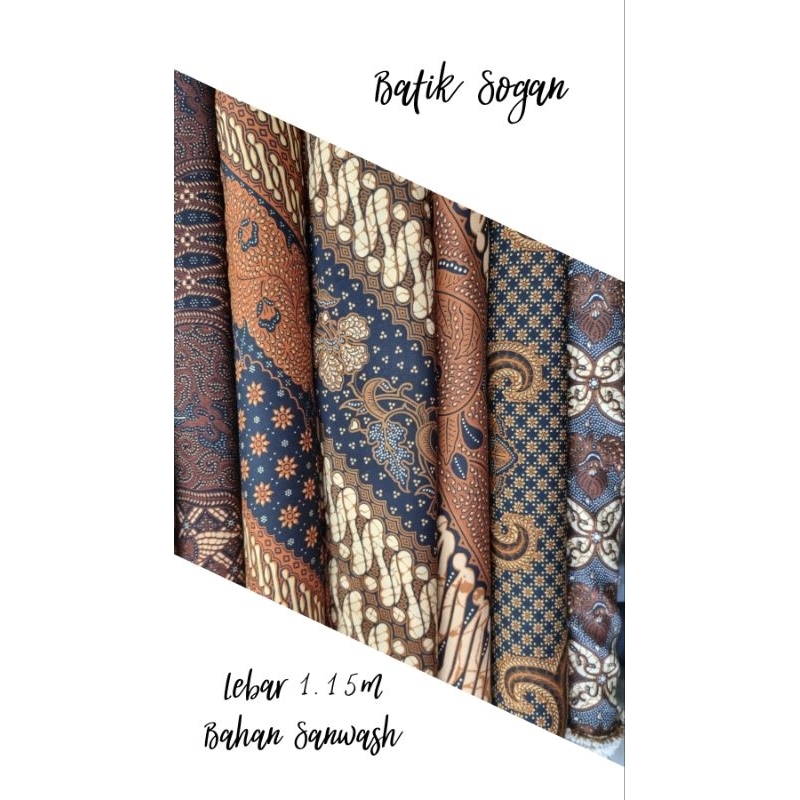 Kain Batik sogan solo jarik