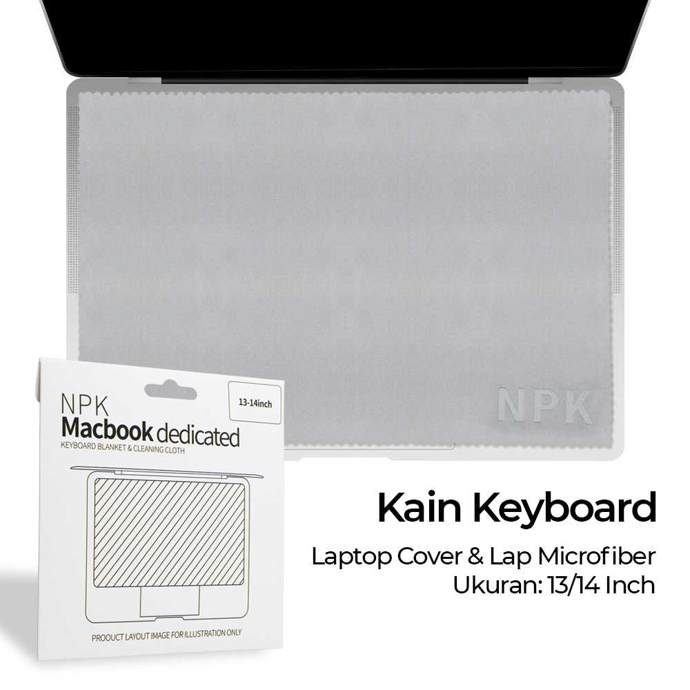 Kain Keyboard Laptop Cover Lap Microfiber