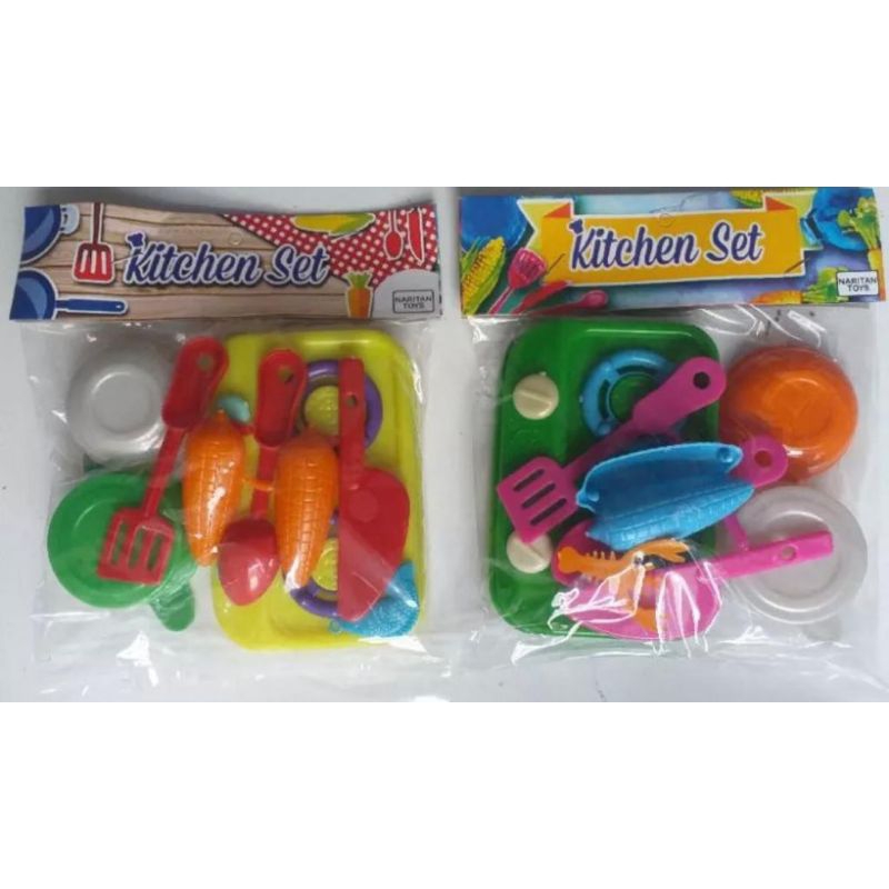 1 set mainan masak masakan mini