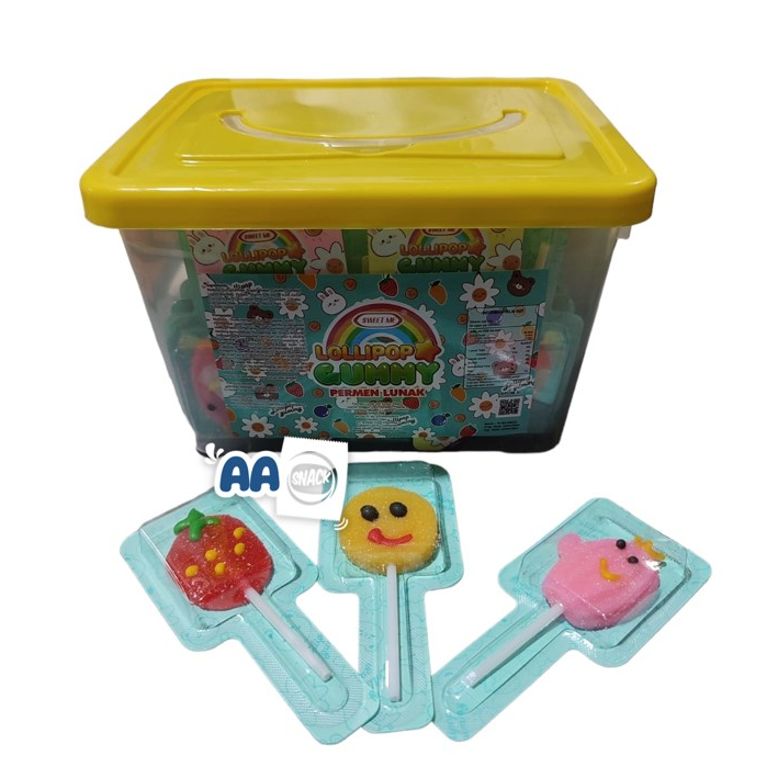 

SWEET ME GUMMY LOLIPOP TUPPERWARE ISI 50