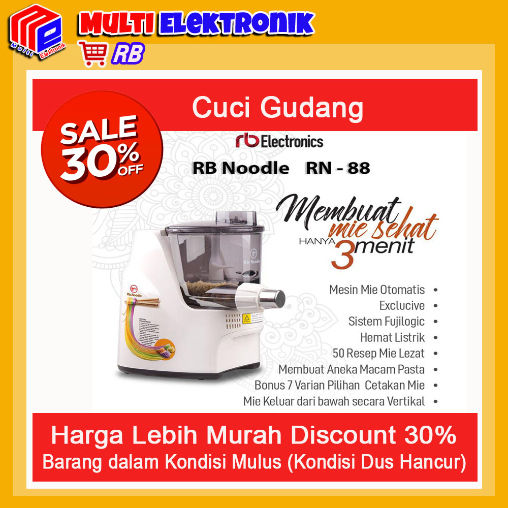 RB Noodle Maker 88 | MESIN PEMBUAT MIE RN-88
