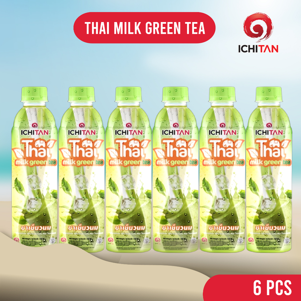 

Ichitan Thai Milk Green Tea 310ml | Bundling 6