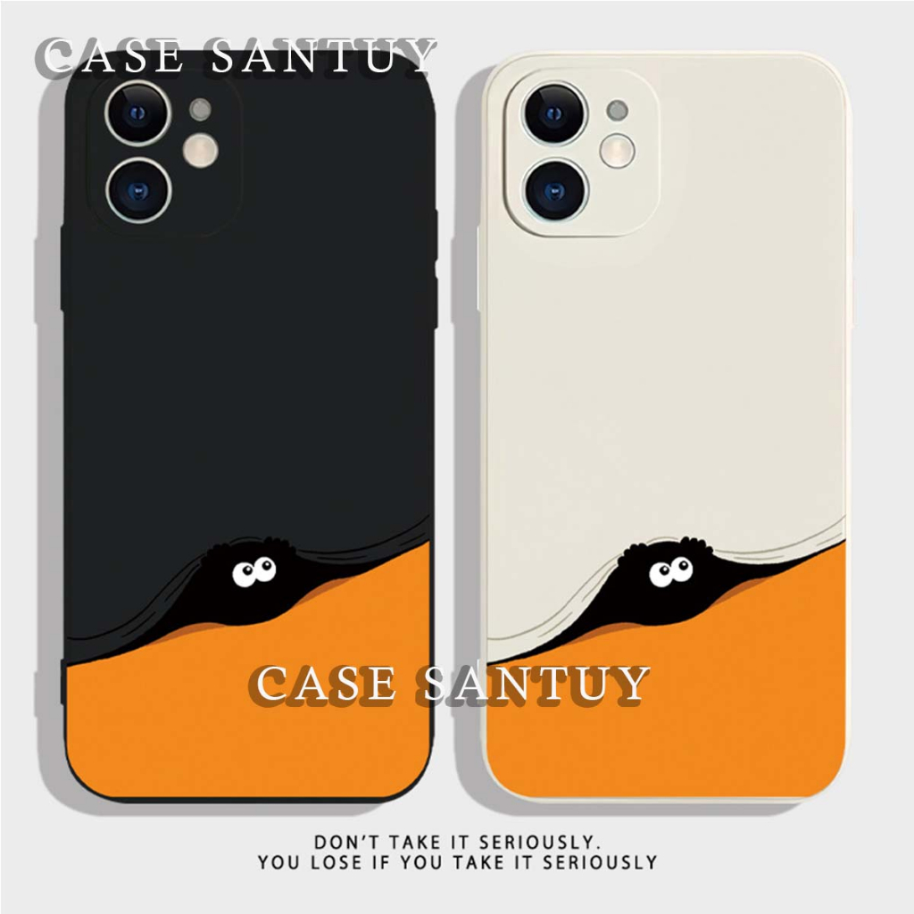 Case Casing Realme C30 C30S C31 C33 C35 C55 Case Cute Square Edge Phone Case Cover Casing