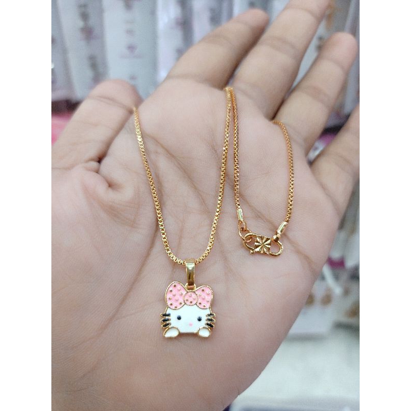 KALUNG ANAK BONEKA LAPIS EMAS