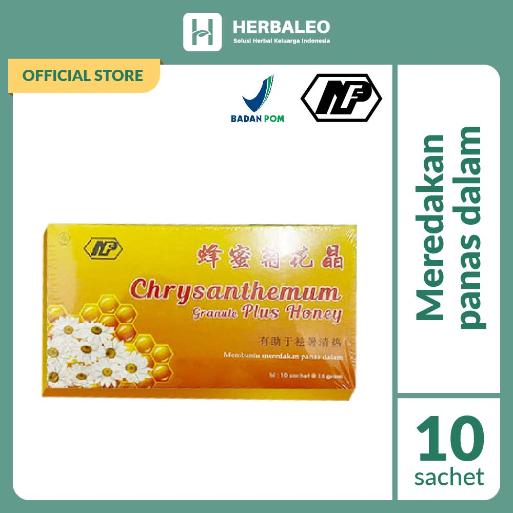 

Nan Feng Chrysanthemum Tea Instant Granule Plus Honey Teh 10 Sachet Meredakan Panas Dalam