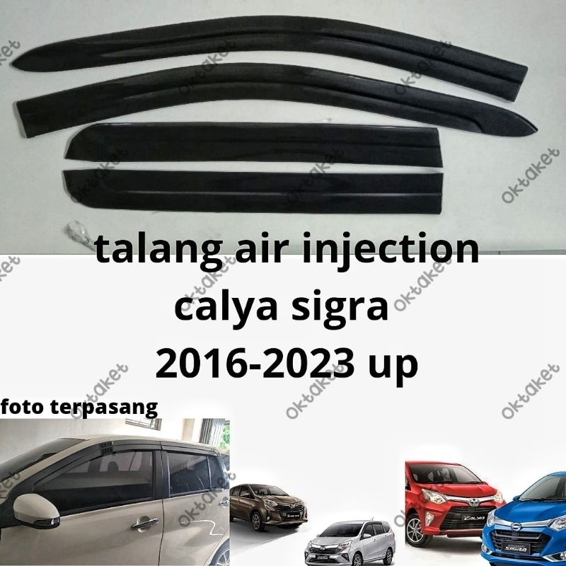 Talang air Calya  Sigra 2016 2018 2020 2023 side visor model injection