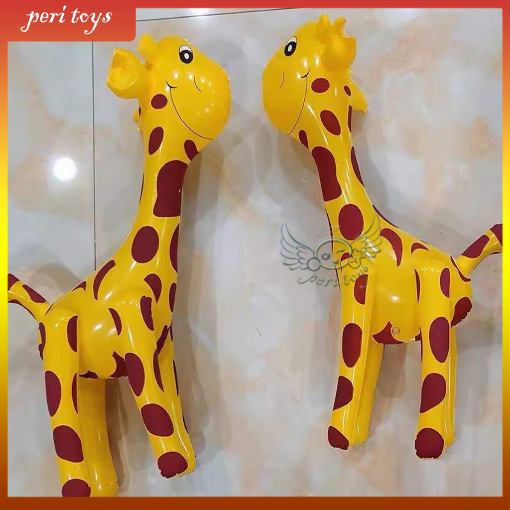 Mainan Balon/Mainan Anak/BALON BAN TIUP BENTUK JERAPAH 009-1