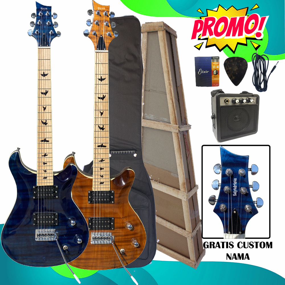 Gitar Listrik/Elektrik model PRS Custom