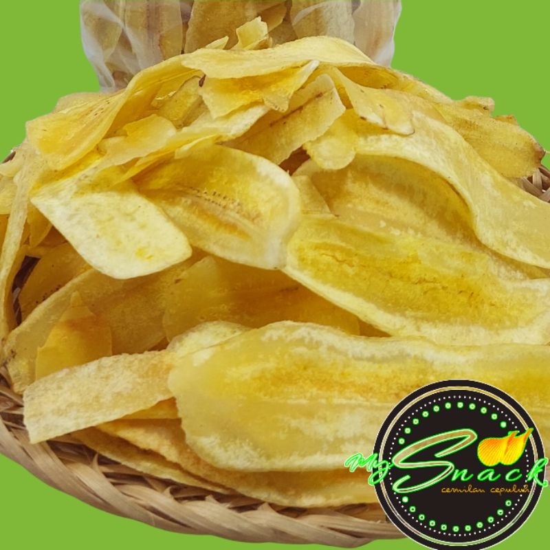 

KERIPIK KRIPIK PISANG KEPOK EMPUK RENYAH 250GR