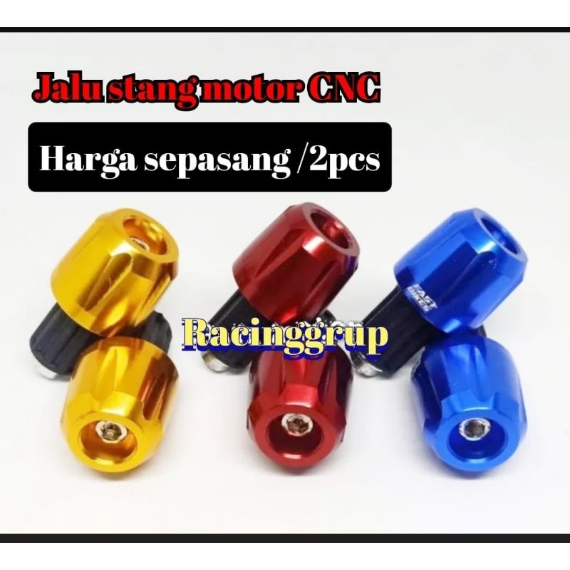 jalu stang motor full cnc ujung stang nmax lexi pcx aerox vario mio fino dll semua motor bisa