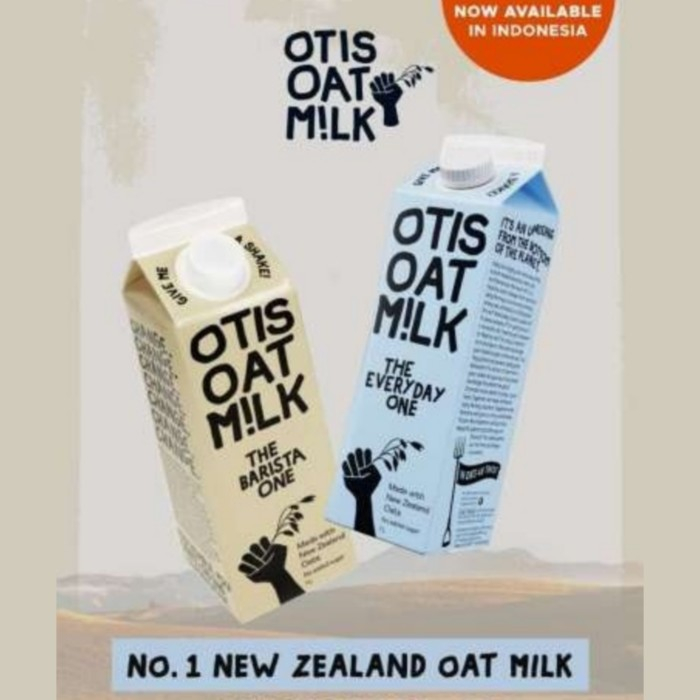 

OTIS OAT MILK 1L | OTIS SUSU KIWI OATS ORGANIC 1 LITER