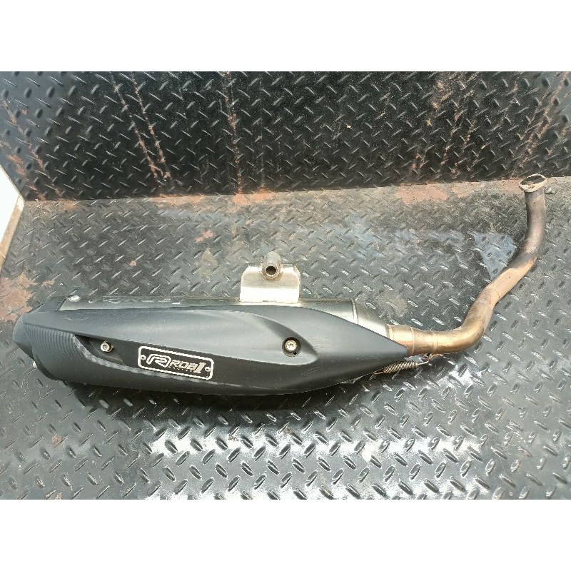 Kanlpot standar Racing ROB1 Honda Vario 125 150 Old copotan