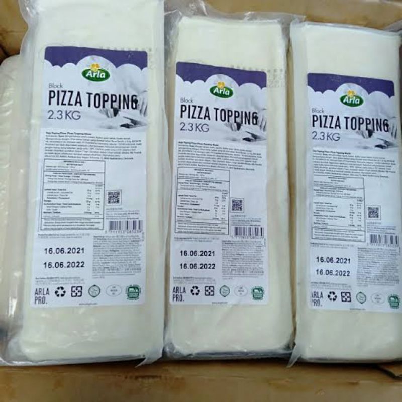 Keju Mozarella Arla 2,3kg