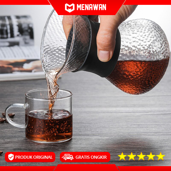 Pour Over Coffee Maker Manual Brew Alat Seduh Kopi Barista Model V60 Original