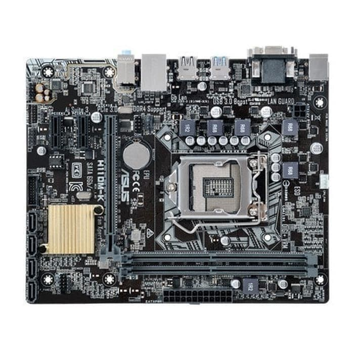 Motherboard ASUS H110M-K (LGA1151, H110, DDR4, USB3.0, SATA3)