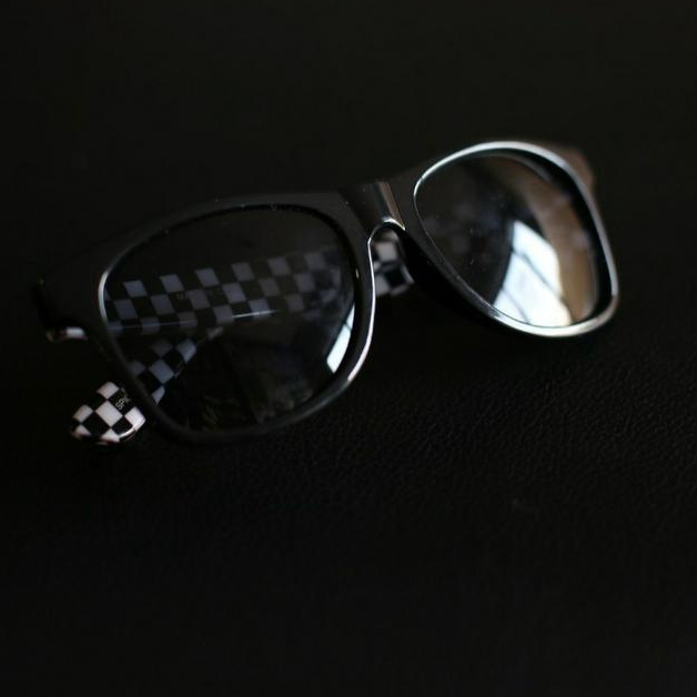 Endarfootwear - Vans Sunglasses Black Checkerboard Black White