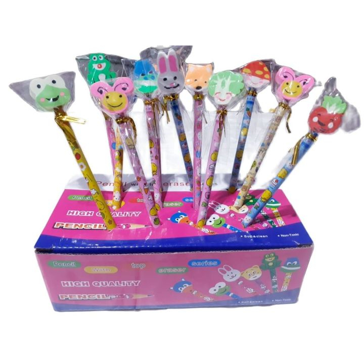 

PENSIL DENGAN KEPALA PENGHAPUS (1PCS) +