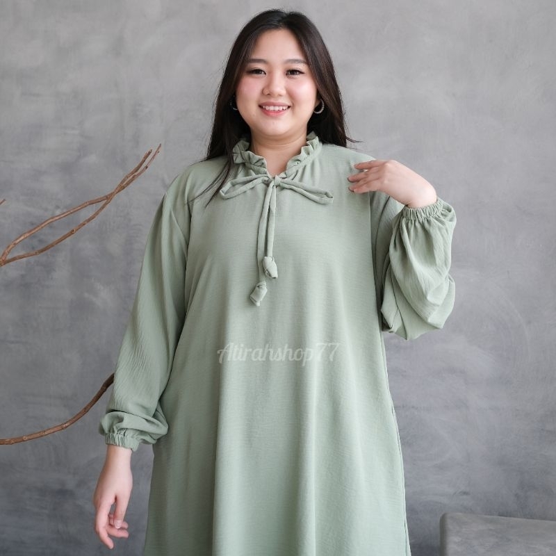 baju atasan jumbo wanita blouse kerly bigsize