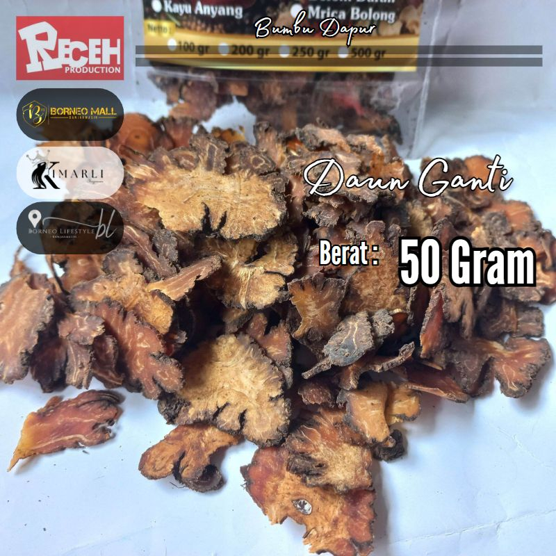 

Daun Ganti Super Kwalitas Premium 50 gram By. Borneo mall