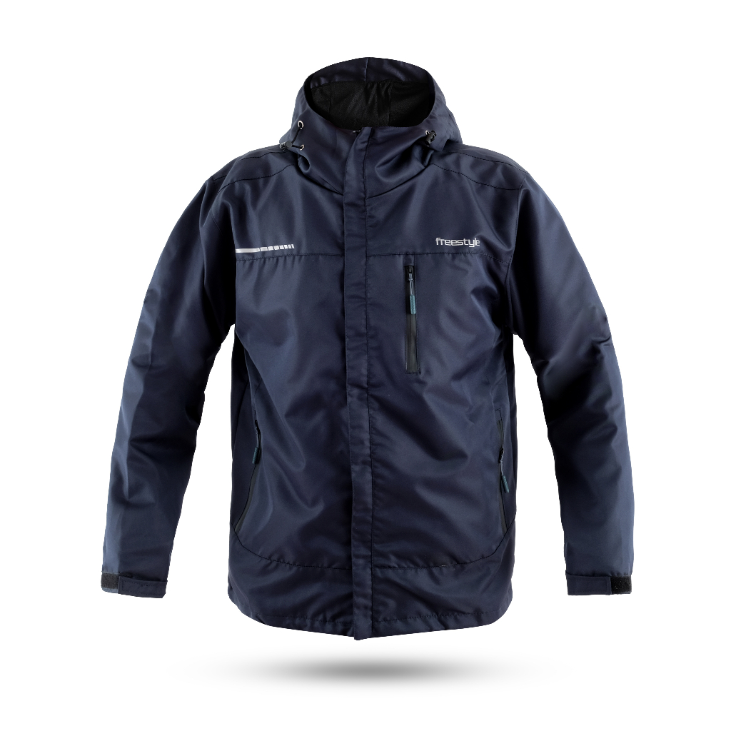 Freestyle Jaket Outdoor Parasut Anti Air Waterproof Jacket Gunung Pria/Wanita Unisex