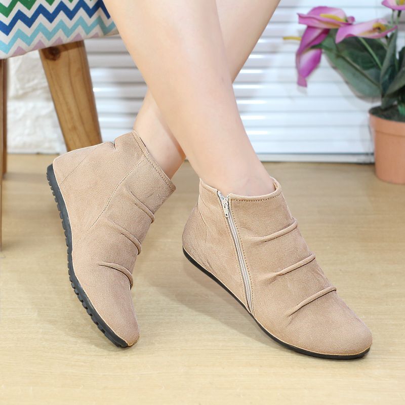 Boots flat wanita Brd 21