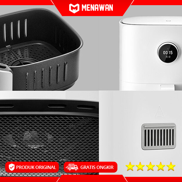 Xiaomi Mijia Smart Air Fryer Alat Penggorengan Sehat Tanpa Minyak Cerdas App Control Original