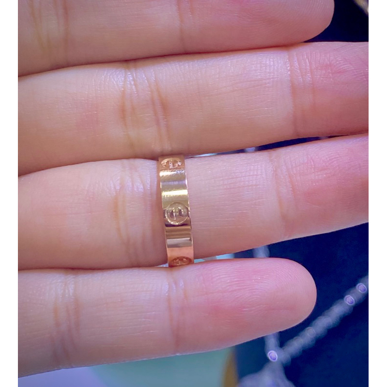 cincin cartier750/75%