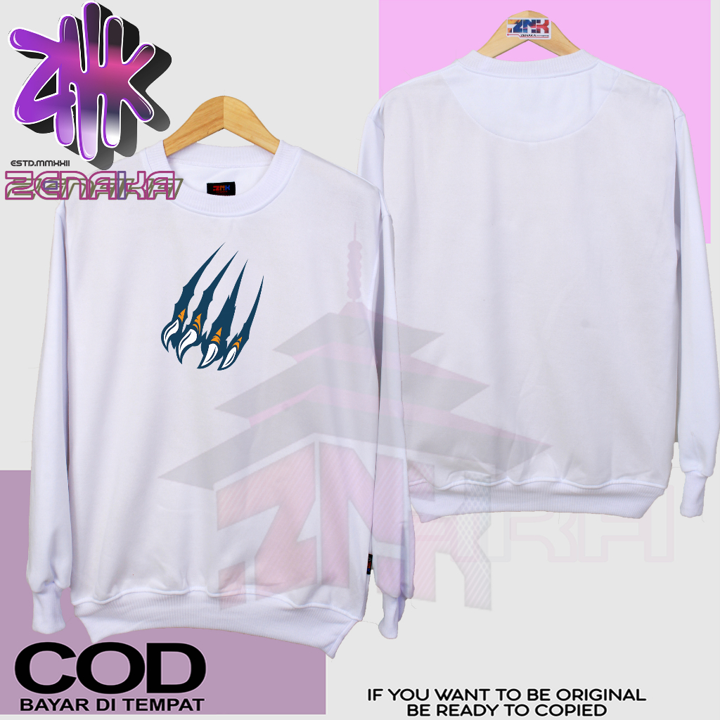 Zenaka Crewneck pria distro aesthetic Crewneck pria oversize tebal polos mint Sweater pria distro keren 2023 Sweater pria distro tebal aesthtetic Jaket pria keren distro terbaru 2023 Hoodie pria distro aesthetic graffity simple garfield