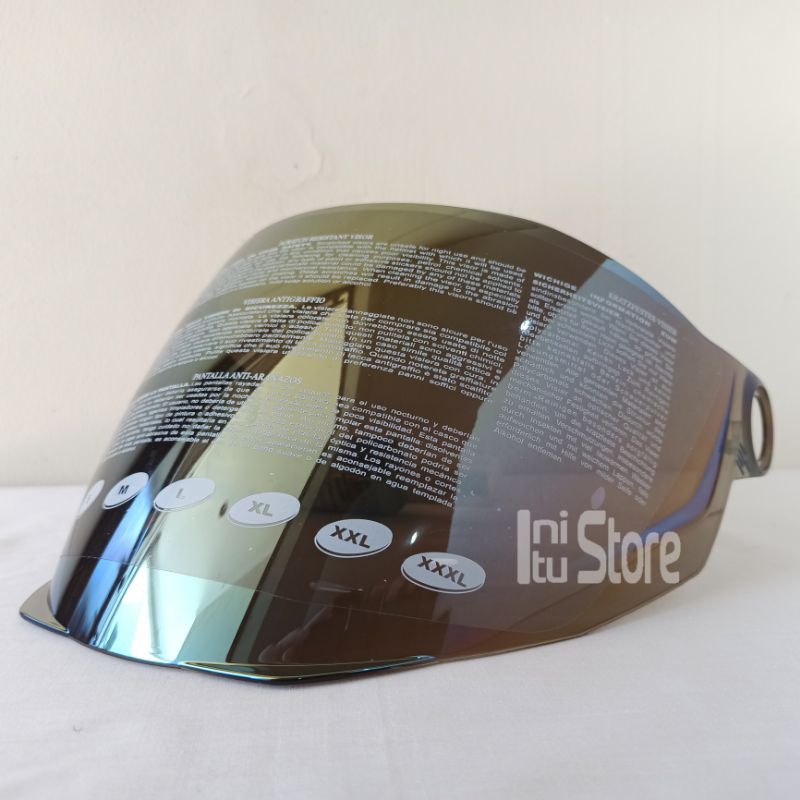 Visor Iridium Gold Helm Zeus ZS613C ZS-613C