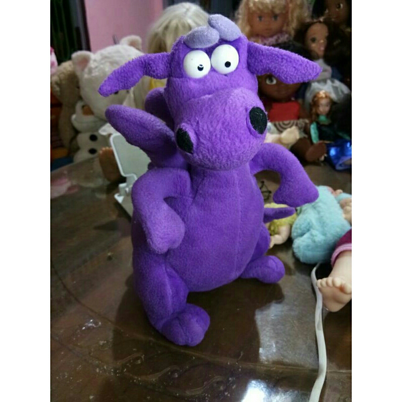 Boneka naga ungu