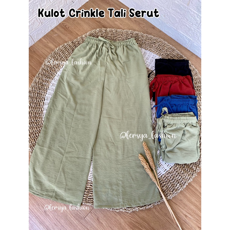 KULOT CRINKLE TALI SERUT