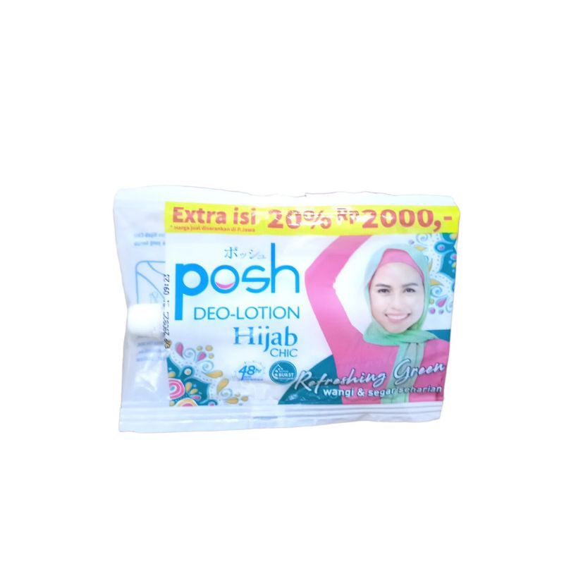 ♥️G.A.SHOP♥️ POSH DEO LOTION HIJAB SACHET / POSH DEODORANT SACHET